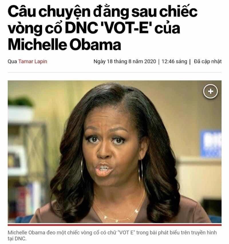 Satane Michelle Obama, Carthage