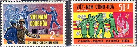 Lịch Sử Việt Nam | Tem Chiến dịch chiêu hồi